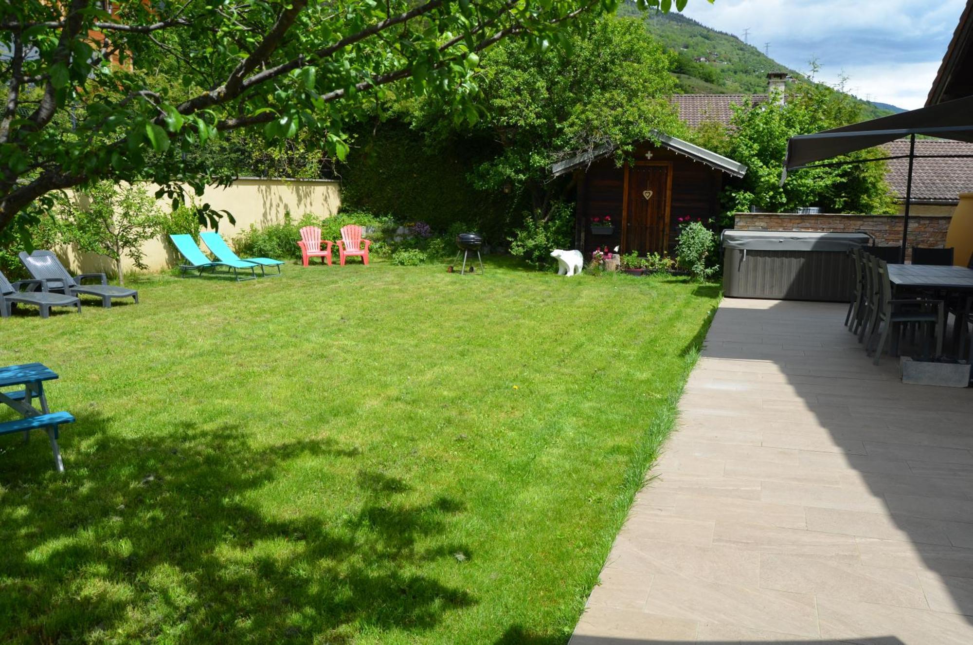 Chalet Avec Jacuzzi, Billard, Jardin Clos, Proche Paradiski La Plagne Exterior foto