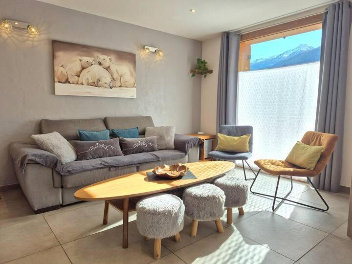 Chalet Avec Jacuzzi, Billard, Jardin Clos, Proche Paradiski La Plagne Exterior foto